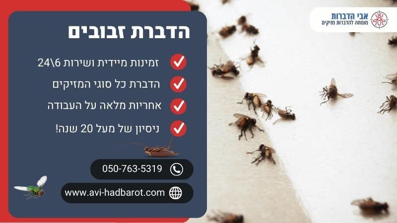 הדברת זבובים