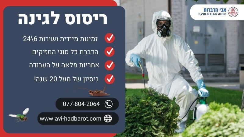 ריסוס לגינה